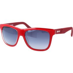 Okulary przeciwsłoneczne "JC648S 66C" w kolorze czerwonym. Czerwone okulary przeciwsłoneczne damskie marki Just Cavalli, Alexander McQueen. W wyprzedaży za 199,95 zł.