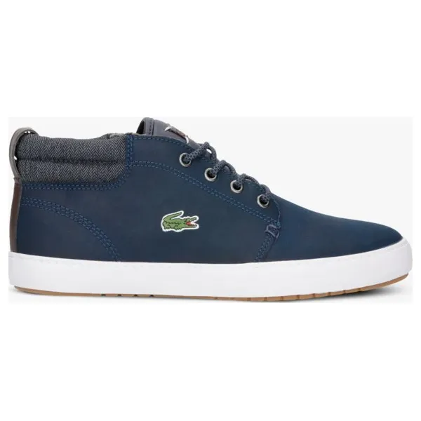 Lacoste Ampthill Terra 318 1 buty męskie, granatowy, rozmiar 42,5. Niebieskie buty sportowe męskie Lacoste, ze skóry, bez zapięcia. W wyprzedaży za 297,49 zł.