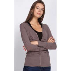 Khaki Bluza Woman Like You. Brązowe bluzy rozpinane damskie Born2be, xl. Za 14,99 zł.