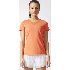 Topy sportowe damskie: Adidas Koszulka damska Feminine Tee pomarańczowa r. M (BR9840)