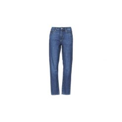 Jeansy boyfriend G-Star Raw 3301 HIGH STRAIGHT 90'S ANKLE. Niebieskie jeansy damskie marki G-Star RAW, s. Za 351,20 zł.