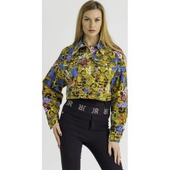 KATANA JEANSOWA versace jeans couture. Żółte kurtki damskie z jeansu, długie. Za 2069,00 zł.
