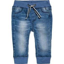 Chinosy chłopięce: Noppies PANTS CURVED LENOX BABY Spodnie materiałowe blue denim