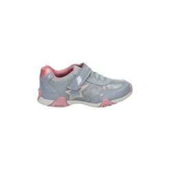 Buty Dziecko Geox J8421B. Szare trampki dziewczęce Geox, bez wzorów, bez zapięcia. Za 195,48 zł.