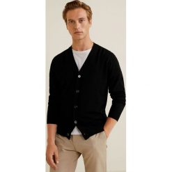 Mango Man - Sweter Willy. Szare kardigany damskie marki Mango Man, s, z wełny. Za 199,90 zł.