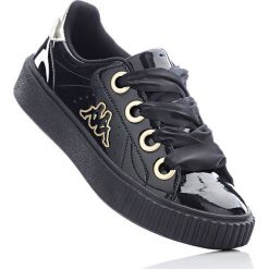 Sneakersy Kappa bonprix czarny. Białe sneakersy damskie marki bonprix. Za 149,99 zł.