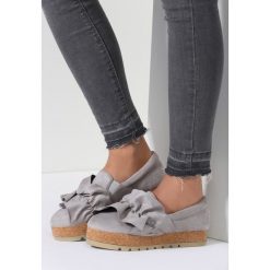 Trampki damskie slip on: Szare Slip On Sturmfrei