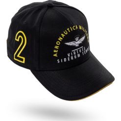 CZAPKA aeronautica militare. Żółte czapki męskie Aeronautica Militare, z haftami, z bawełny. Za 199,00 zł.