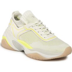Sneakersy TAMARIS - 1-23736-24 White/Neon 139. Białe półbuty damskie Tamaris, z materiału. Za 329,00 zł.