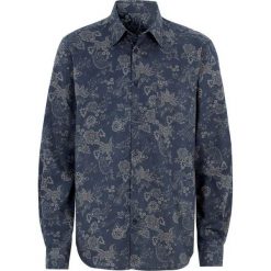 Cellbes Koszula granatowy we wzory male niebieski/ze wzorem 6XL. Niebieskie koszule męskie Cellbes, xl, bez wzorów, z tkaniny, bez kołnierzyka, z długim rękawem. Za 159,00 zł.