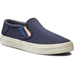 Tenisówki NAPAPIJRI - Erin 12778013 Blue Marine N65. Niebieskie półbuty damskie Napapijri, bez wzorów, z tworzywa sztucznego, bez zapięcia. W wyprzedaży za 159,00 zł.