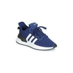 Buty Dziecko adidas U_PATH RUN J. Niebieskie trampki dziewczęce Adidas, bez wzorów, bez zapięcia. Za 231,20 zł.