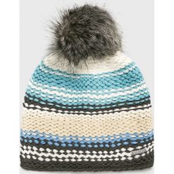 Viking - Czapka Dejna. Niebieskie czapki damskie Viking, na zimę, bez wzorów, z poliesteru. W wyprzedaży za 49,90 zł.
