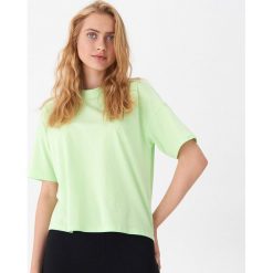 Koszulka basic - Zielony. Zielone koszulki damskie House, s, bez wzorów, bez kołnierzyka. Za 25,99 zł.