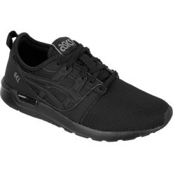 Czarne Buty biegowe Asics Gel Lyte Hikari Gs W 1194A003-001. Czarne buty sportowe damskie Asics, bez wzorów, z materiału, sportowe, do biegania, asics gel lyte. W wyprzedaży za 299,00 zł.