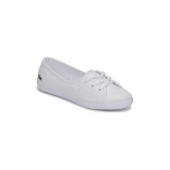 Buty Lacoste ZIANE CHUNKY BL 1 CFA. Białe trampki i tenisówki damskie Lacoste, bez wzorów, bez zapięcia. Za 339,00 zł.