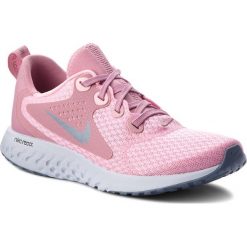 Buty NIKE - Legend React (GS) AH9437 600 Pink/Ashen Slate. Różowe buty sportowe damskie Nike, bez wzorów, z tworzywa sztucznego, sportowe, do biegania. W wyprzedaży za 249,00 zł.