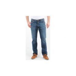 Jeansy męskie: Jeansy straight leg Wrangler Spodnie Męskie Wrangler12O3339E Arizona Stretch BURNT BLUE