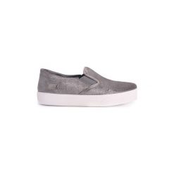 Tenisówki Liu Jo S66033 P0257 / Slip-on Caffe. Szare trampki i tenisówki damskie Liu Jo, bez wzorów, bez zapięcia. Za 299,00 zł.