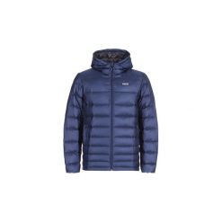 Kurtki pikowane Patagonia HI LOFT DOWN HOODY. Niebieskie kurtki męskie marki Patagonia, s, bez wzorów, bez kaptura. Za 1023,20 zł.