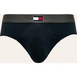 Tommy Hilfiger - Slipy. Niebieskie slipy męskie TOMMY HILFIGER, s, bez wzorów, z elastanu. W wyprzedaży za 69,90 zł.