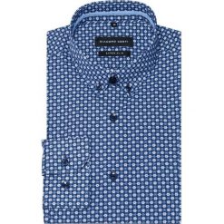 Koszula Michele KDWE000332. Szare koszule męskie na spinki marki Giacomo Conti, m, w kwiaty, z bawełny, button down. Za 259,00 zł.