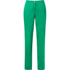 Zielone spodnie materiałowe Potis & Verso LOREDO. Niebieskie spodnie damskie Potis&Verso, s, bez wzorów, z elastanu, eleganckie. W wyprzedaży za 149,00 zł.