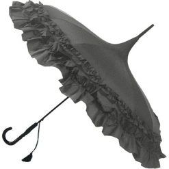 Parasole: Parasol „Frilled Pagoda” w kolorze antracytowym