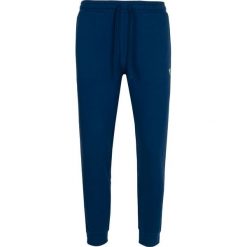 Spodnie dresowe Emporio Armani. Niebieskie spodnie męskie na co dzień, xxl, bez wzorów, z dresówki. Za 239,00 zł.