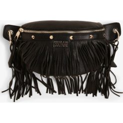 Versace Jeans - Saszetka damska, czarny. Czarne saszetki damskie Versace Jeans, bez wzorów, z jeansu, bez dodatków. Za 719,95 zł.