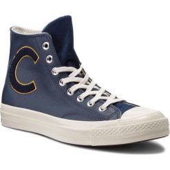 Trampki CONVERSE - Ctas 70 Hi 159678C Navy/Mineral Yello. Niebieskie trampki męskie marki Converse, z gumy. W wyprzedaży za 299,00 zł.