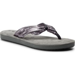 Japonki TAMARIS - 1-27114-22 Pewter 915. Szare klapki damskie Tamaris, bez wzorów, ze skóry, bez obcasa. W wyprzedaży za 149,00 zł.