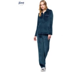 Dres domowy Vamp 7355. Sukienki damskie VAMP, bez wzorów, z dresówki, bez kołnierzyka, bez rękawów. Za 249,00 zł.