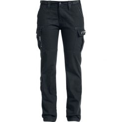 Black Premium by EMP Army Vintage Trousers Spodnie damskie czarny. Czarne spodnie damskie marki Black Premium by EMP. Za 164,90 zł.