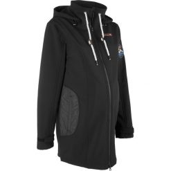 Kurtka ciążowa softshell bonprix czarny. Czarne kurtki ciążowe bonprix, z softshellu. Za 99,99 zł.