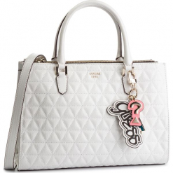 Torebka GUESS - HWSG7 181070 WHI. Białe torebki klasyczne damskie Guess, z aplikacjami, ze skóry ekologicznej. Za 699,00 zł.