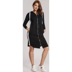 Czarna Bluza Piresine. Czarne bluzy damskie Renee, xl, bez wzorów, bez rękawów, bez kaptura. Za 79,99 zł.