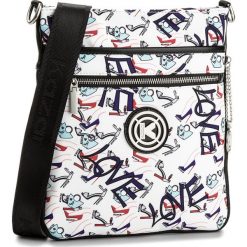 Listonoszki damskie: Torebka KAZAR – Maya 18533-TE-A7 White/Red/Blue