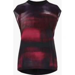 BOSS - Damska bluzka bez rękawów z domieszką jedwabiu – Elaida, niebieski. Niebieskie bluzki damskie Boss, xl, bez wzorów, z wiskozy, eleganckie, bez kołnierzyka, bez rękawów. Za 549,95 zł.