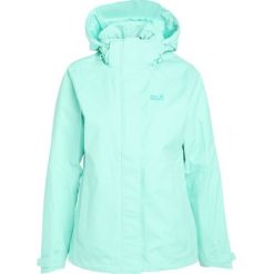 Jack Wolfskin THE ESMERALDAS Kurtka przeciwdeszczowa pale mint. Zielone kurtki sportowe damskie Jack Wolfskin, l, z materiału. W wyprzedaży za 629,25 zł.