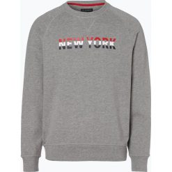 Nils Sundström - Męska bluza nierozpinana, szary. Szare bluzy męskie Nils Sundström, s, bez wzorów, bez kołnierzyka, bez rękawów, bez kaptura. Za 129,95 zł.