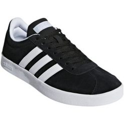 Adidas Vl Court 2.0 /Cblack/Ftwwht/Aerblu 37,3. Czarne buty sportowe damskie Adidas, bez wzorów, z zamszu, eleganckie. Za 279,00 zł.
