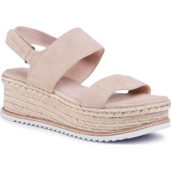 Espadryle MARC O'POLO - 003 15631402 305 Sand 715. Brązowe espadryle damskie Marc O'Polo, bez wzorów, ze skóry, bez obcasa. W wyprzedaży za 349,00 zł.