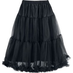 Hell Bunny Polly Petticoat Spódnica czarny. Czarne spódniczki damskie marki Hell Bunny, m, bez wzorów, midi. Za 99,90 zł.
