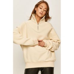 Answear - Bluza. Białe bluzy damskie ANSWEAR, s, bez wzorów, z bawełny, bez rękawów, bez kaptura. W wyprzedaży za 139,90 zł.