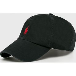 Polo Ralph Lauren - Czapka. Czarne czapki z daszkiem męskie marki Polo Ralph Lauren. Za 169,90 zł.