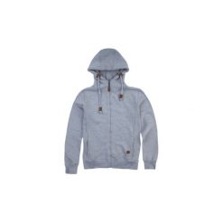Bluzy męskie: bluza męska z kieszeniami, z kapturem, rozpinana
