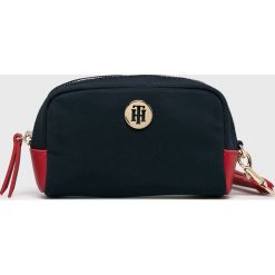 Tommy Hilfiger - Kosmetyczka. Niebieskie kosmetyczki damskie TOMMY HILFIGER, bez wzorów, z poliesteru. Za 169,90 zł.