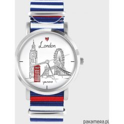 Zegarki damskie: Zegarek – Londyn – pasy, nato