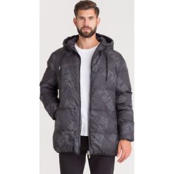 KURTKA Pikowana Ice Play. Czarne płaszcze męskie Ice Play, m, bez wzorów, z materiału, bez kaptura. Za 744,50 zł.